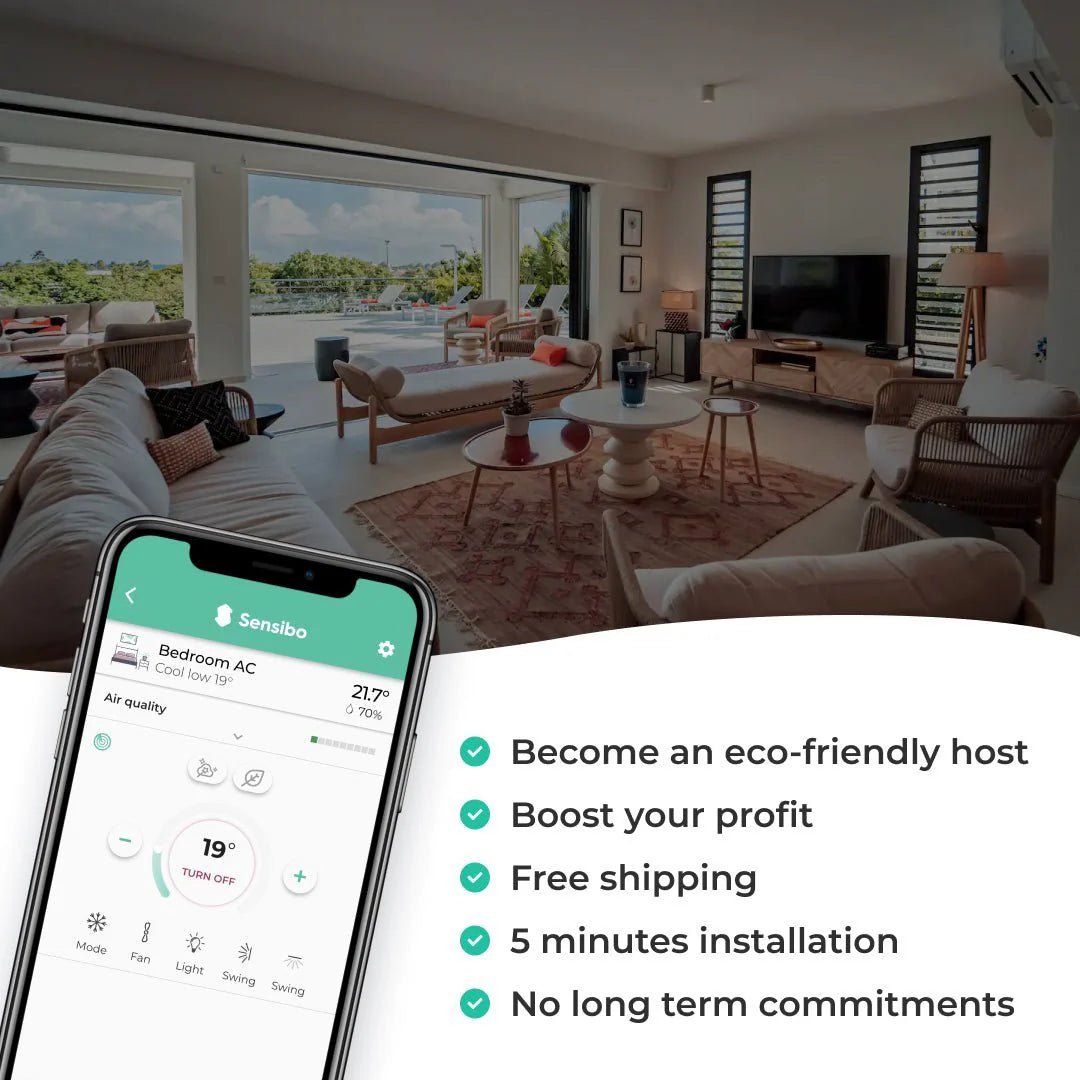 Sensibo Airbnb Smart Package