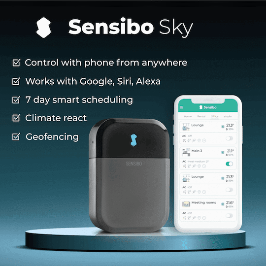 Sensibo Sky - Smart AC Controller, Make Your Air Conditioner Smart